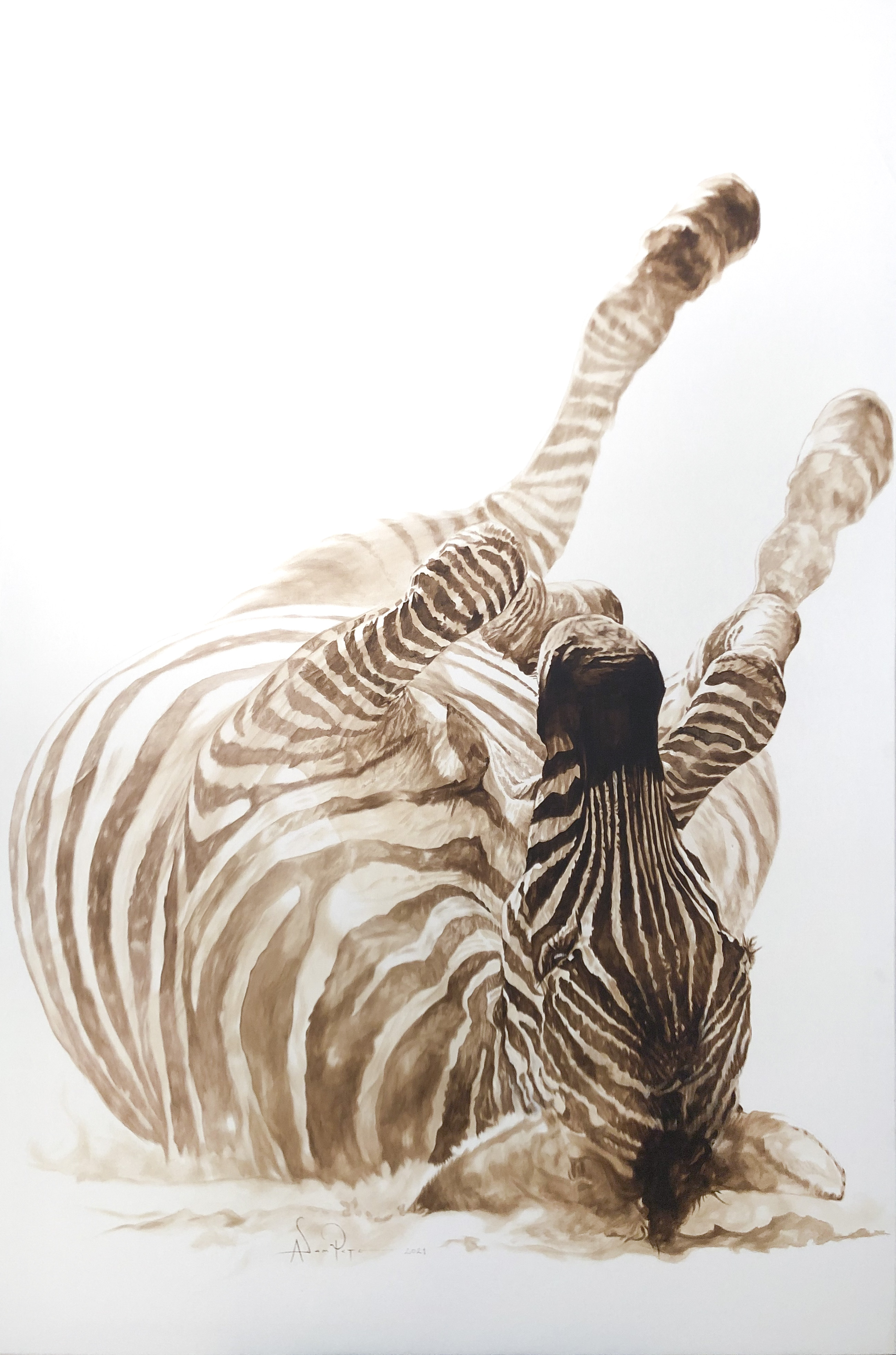 Sujet Zebra von Adam Pete